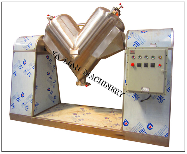 Industrial Powder Mixer V Mixer Powder V Machine Chemical Mixing